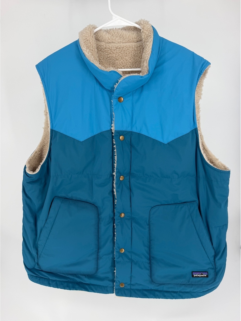 Patagonia Reversible Fleece and Down Insulated Vest